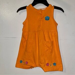 Vintage Simply Basic 3/6m Romper